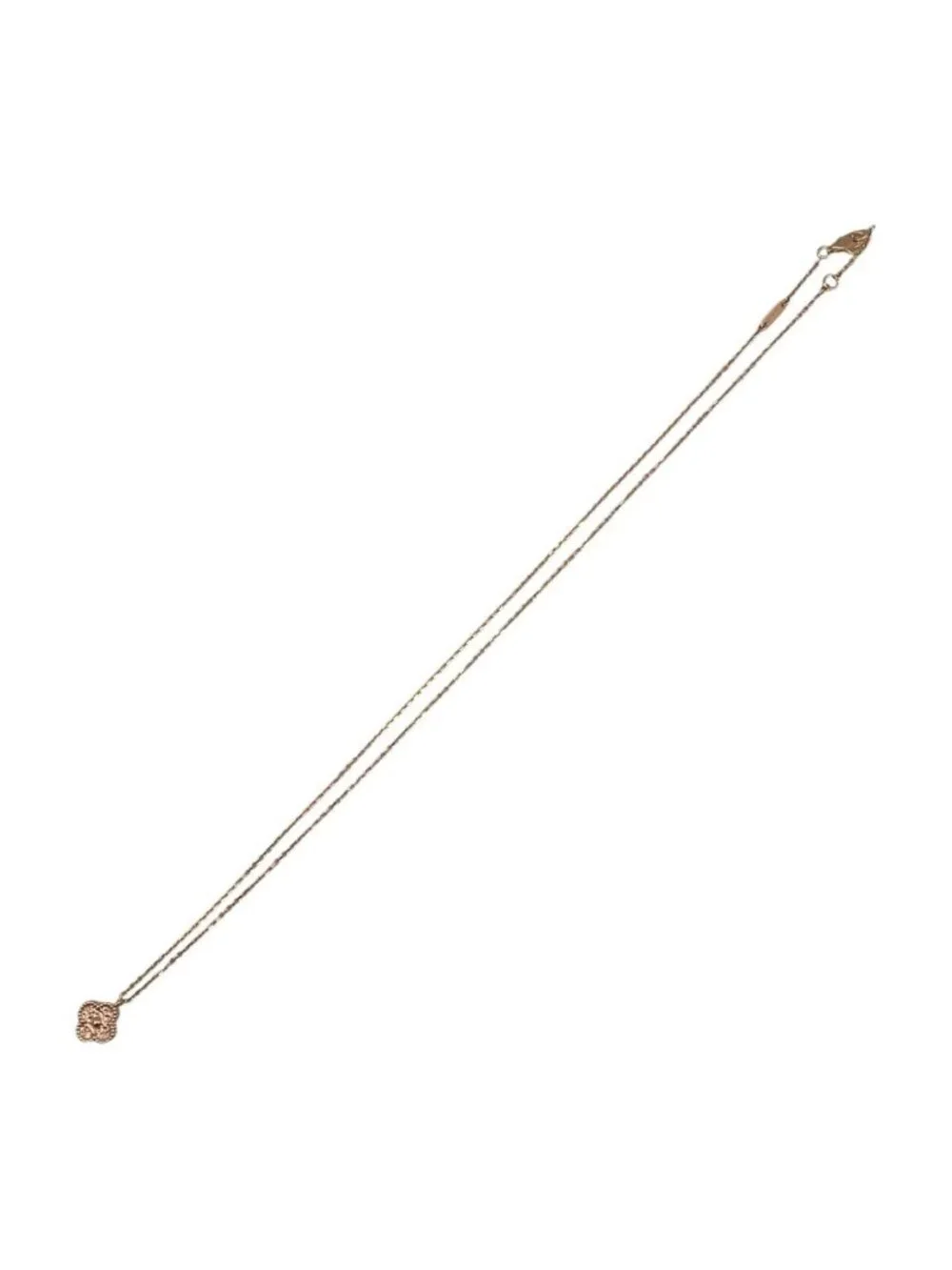 Van Cleef & Arpels Necklace Suit Alhambra Pendant Rose Gold&arpels